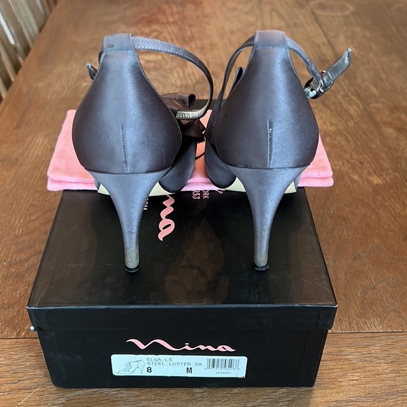 Nina Elga platform poop toe heel - Picture 3 of 4